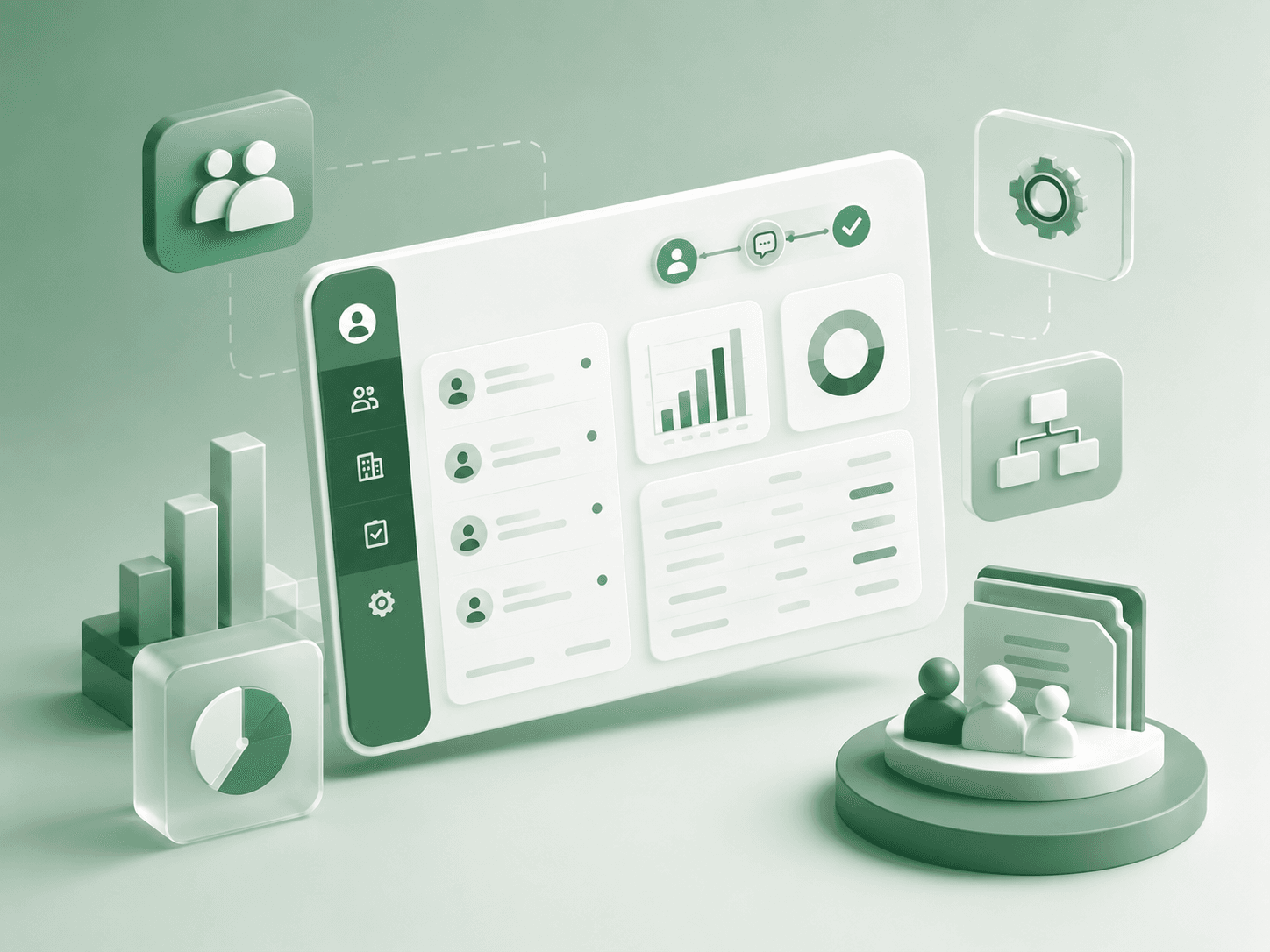 CRM & hệ thống nội bộ - Công cụ quản lý lead, khách hàng, công việc và dữ liệu vận hành cho đội sales, support, admin.